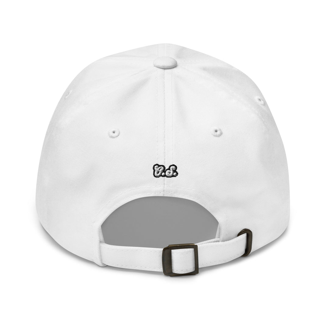 Trying: White Dad Hat