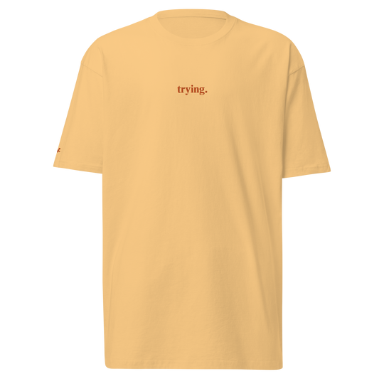 Trying: Yellow Tee