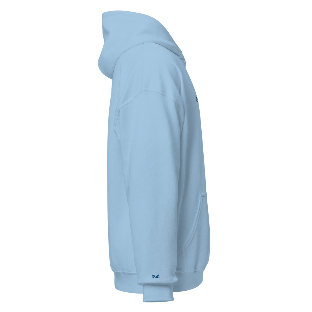 Trying: Blue Hoodie