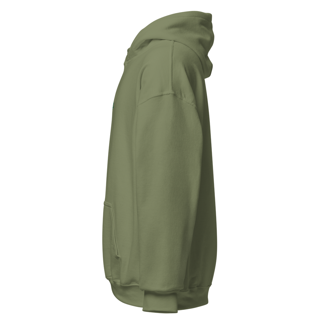 Trying: Green Hoodie