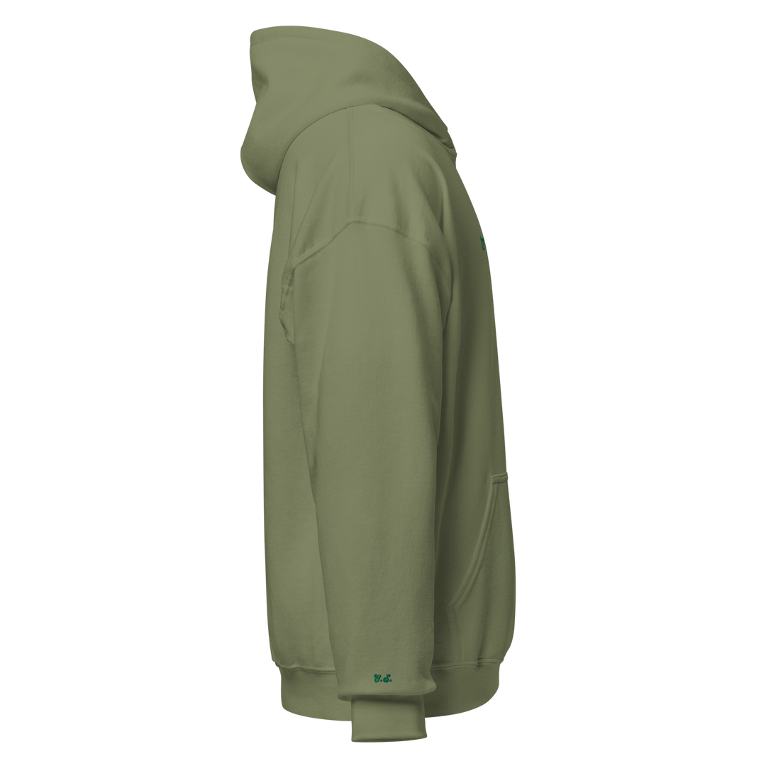 Trying: Green Hoodie